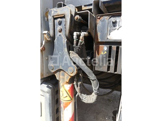 Scania prt (p380) (2008-532,638 km) zij-platte vrachtwagen met kraan)(vin: xlep6x20005199804) - afbeelding 51 van  80