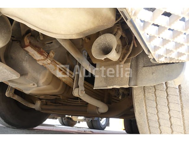 Scania prt (p380) (2008-532,638 km) zij-platte vrachtwagen met kraan)(vin: xlep6x20005199804) - afbeelding 60 van  80