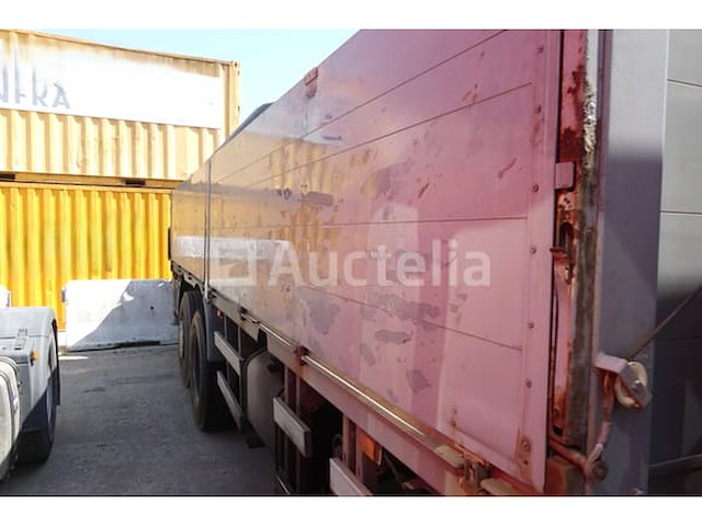 Scania prt (p380) (2008-532,638 km) zij-platte vrachtwagen met kraan)(vin: xlep6x20005199804) - afbeelding 77 van  80