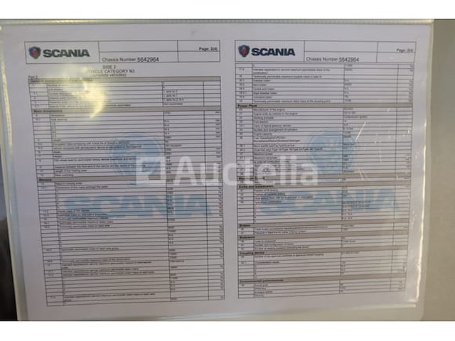 Scania r500 trekker (2022-604,815 km) - afbeelding 36 van  41