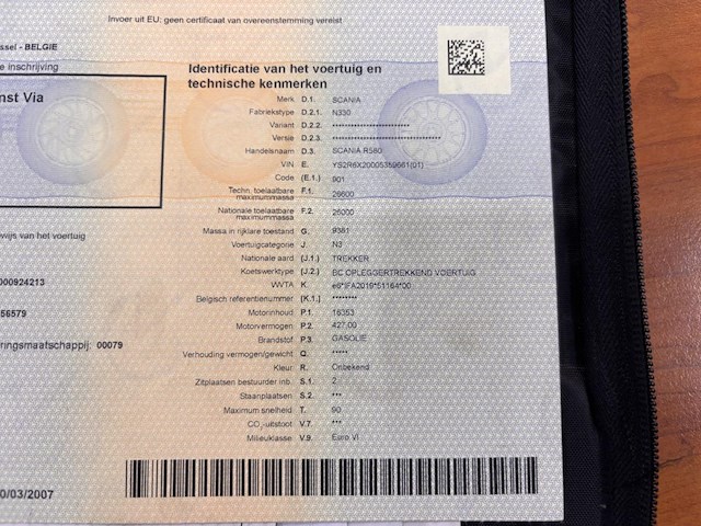Scania r580, 2014 - afbeelding 35 van  41