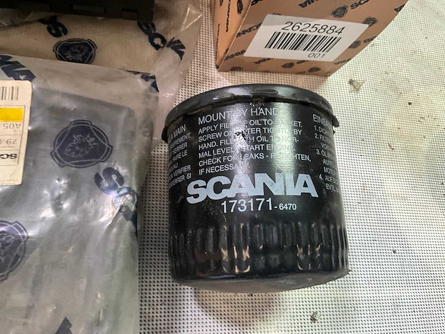 Scania stookoliefilter 2625884 (4x) en enige diversen - afbeelding 3 van  7