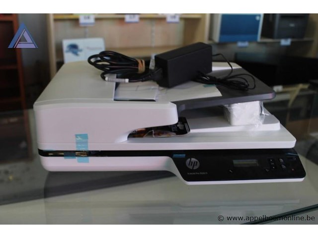 Scanner, hp, scanjet pro 3500 f1, met adapter, werking niet gekend - afbeelding 2 van  3