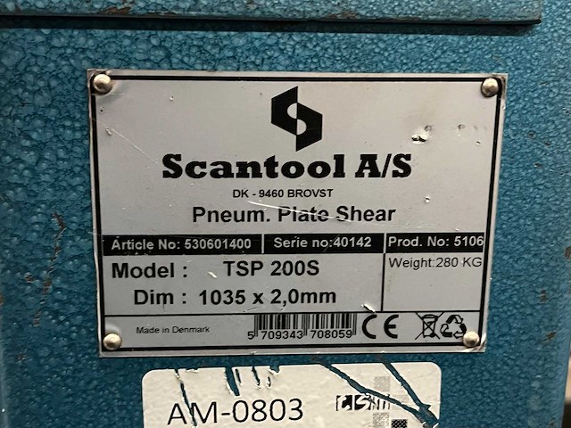 Scantool - tsp200s - guillotineschaar - afbeelding 2 van  5