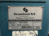 Scantool - tsp200s - guillotineschaar
