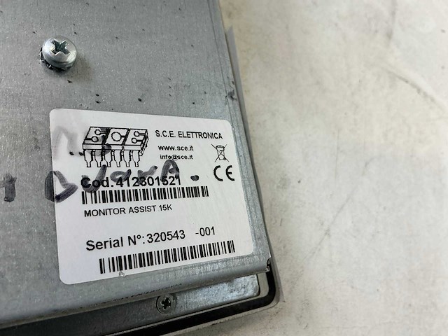 S.c.e. elettronica assist15 bedieningspaneel - afbeelding 9 van  9