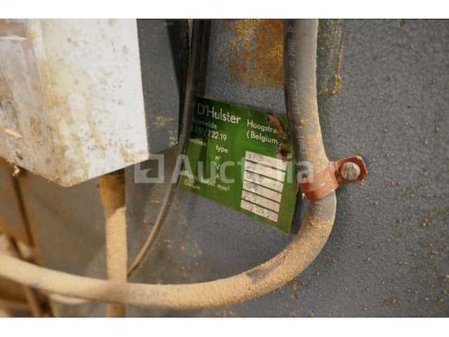 Schaaf-en freesmachine d'hulster - afbeelding 7 van  7