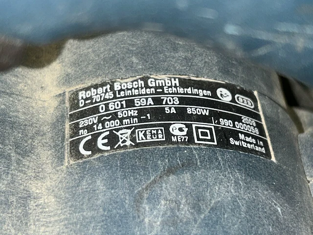 Schaafmachine bosch en klopboor makita - afbeelding 2 van  3