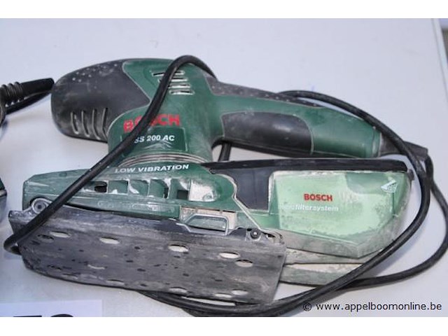 Schaafmachine bosch phd 2000 en schuurmachine bosch gs 200ac, werking niet gekend - afbeelding 3 van  3