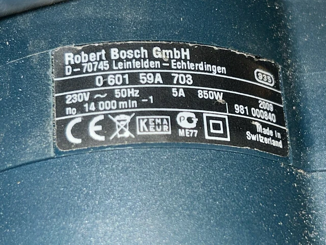 Schaafmachine bosch - afbeelding 2 van  3