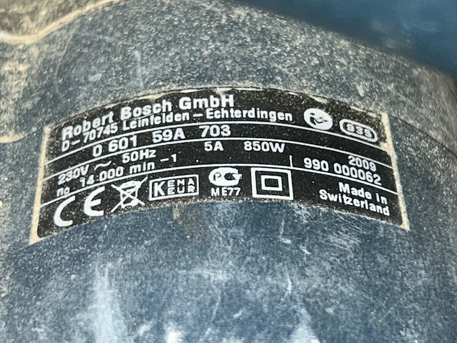 Schaafmachine bosch - afbeelding 2 van  3