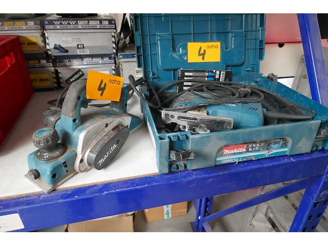 Schaafmachine en decoupeerzaagmachine makita - afbeelding 1 van  6