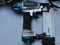 Schaafmachine, handcirkelzaag hs7101 en pneumatische schietpistool makita af505, werking niet gekend - afbeelding 5 van  5