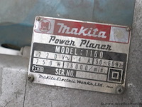 Schaafmachine makita 1100, 750w, werking niet gekend - afbeelding 2 van  2