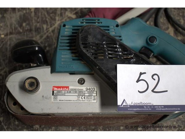Schaafmachine makita 9403 - afbeelding 2 van  2