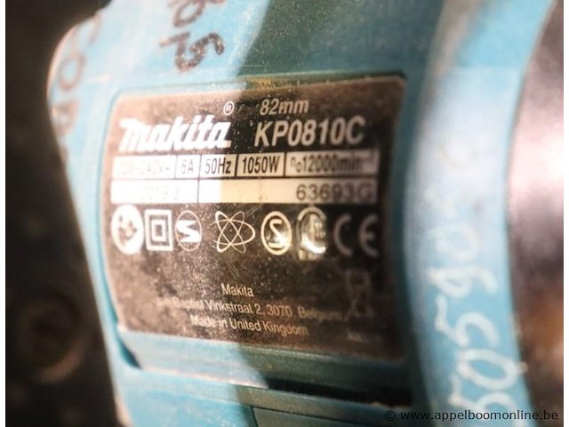 Schaafmachine makita kp0810c - afbeelding 3 van  3