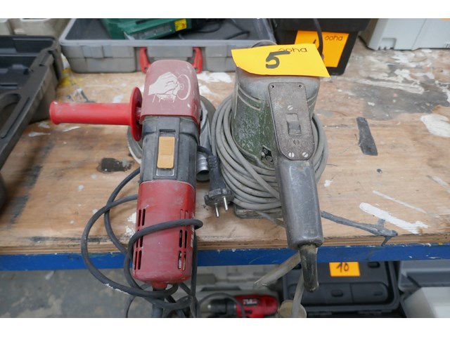 Schaafmachine + polijstmachine - afbeelding 1 van  4