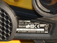 Schaafmachine powerplus powx1110 in koffer, 2 toestelkoffers bosch - afbeelding 5 van  8