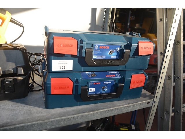 Schaafmachine powerplus powx1110 in koffer, 2 toestelkoffers bosch - afbeelding 7 van  8