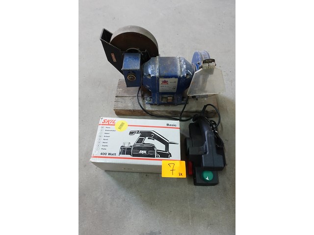 Schaafmachine skill + slijpmolen topcraft - afbeelding 1 van  5