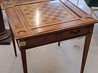 Schaak- kaarttafel - afbeelding 1 van  2