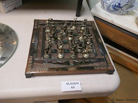 Schaakbord in koper - afbeelding 1 van  1