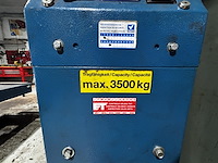 Schaarhefbrug nussbaum unilift 3500nt plus - afbeelding 5 van  14