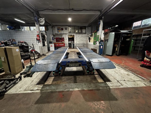 Schaarhefbrug nussbaum unilift 3500nt plus - afbeelding 7 van  14