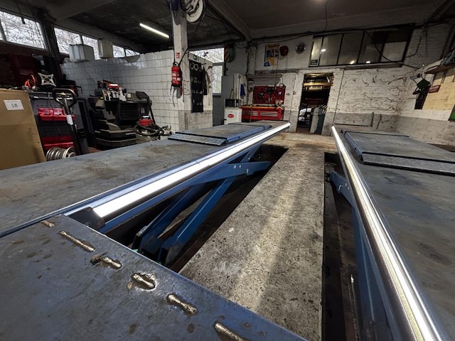 Schaarhefbrug nussbaum unilift 3500nt plus - afbeelding 8 van  14