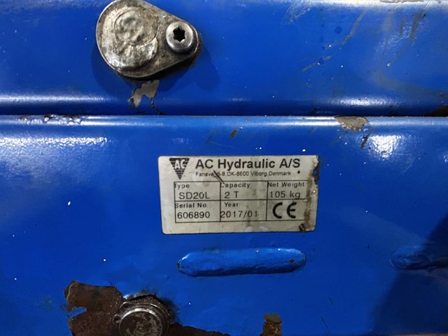 Schaarhefbrug nussbaum unilift 3500nt plus - afbeelding 13 van  14