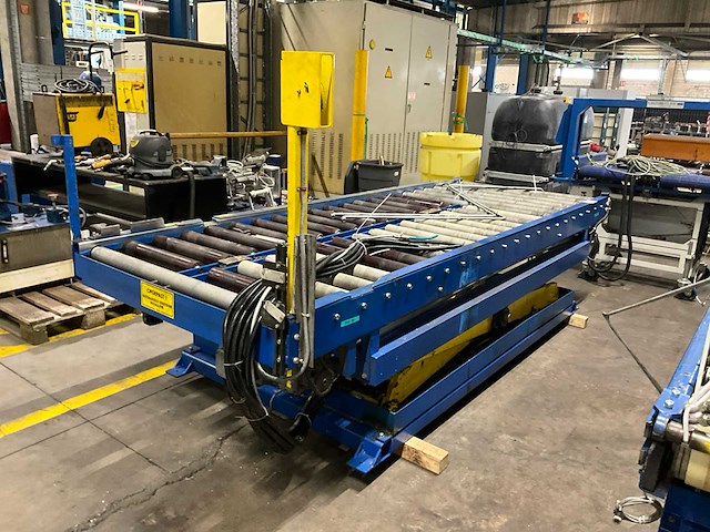 Schaarheftafel met rollenbaan - afbeelding 5 van  10