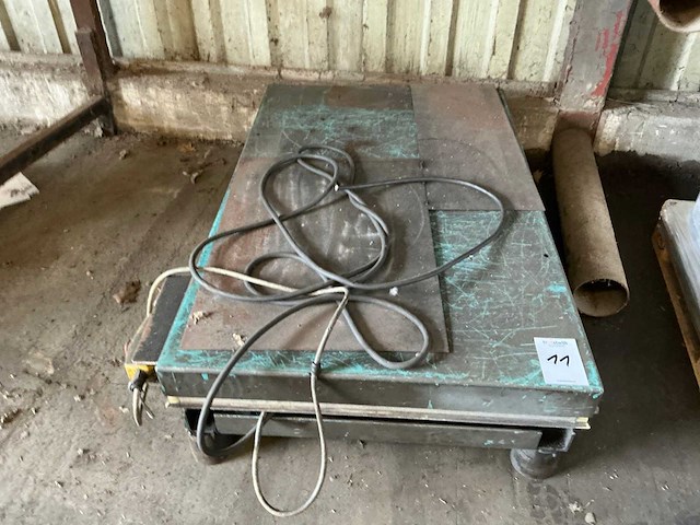 Schaarheftafel - afbeelding 3 van  4