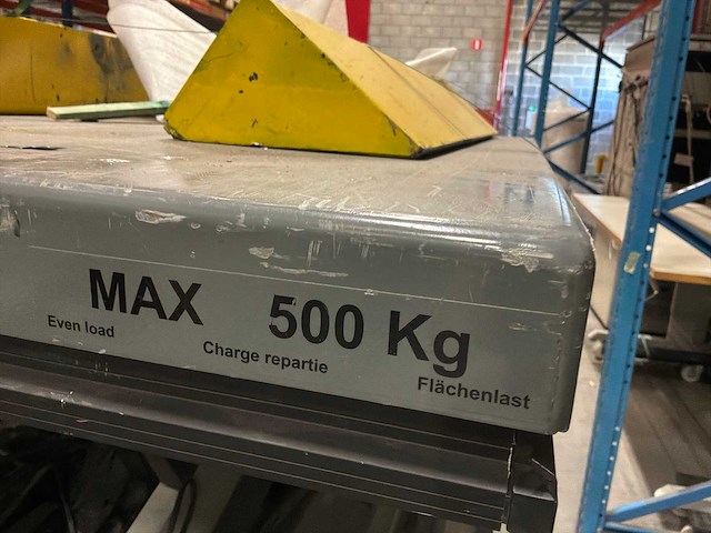 Schaarheftafel - afbeelding 1 van  1