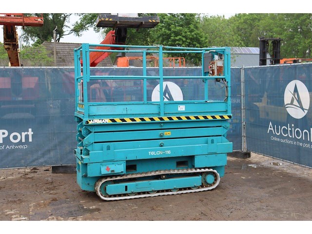 Schaarhoogwerker airman encl06 elektrisch 8m 2008 - afbeelding 1 van  1