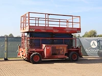 Schaarhoogwerker combistar b-195dl25-4wd/p/n diesel 35.9kw 500kg 21.5m 2002