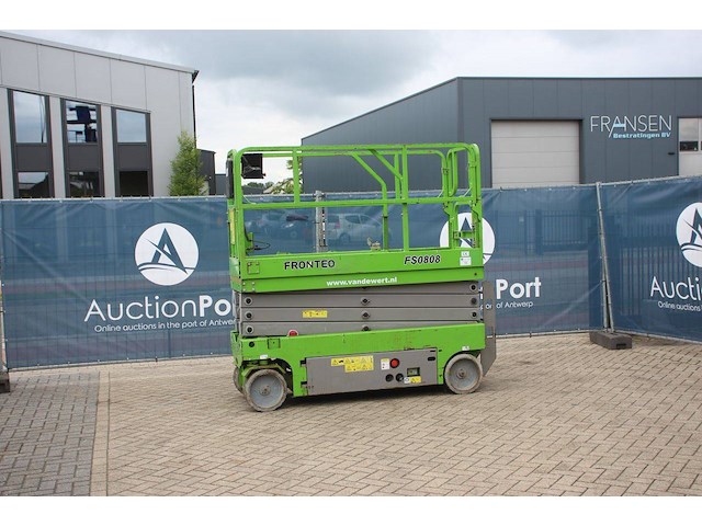 Schaarhoogwerker fronteq fs0808e elektrisch 230kg 9.9m 2020 - afbeelding 1 van  1