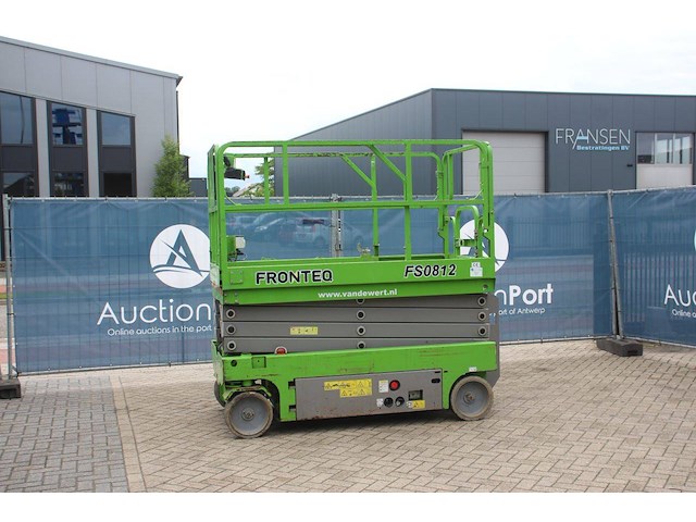 Schaarhoogwerker fronteq fs0812e elektrisch 460kg 9.9m 2020 - afbeelding 1 van  1