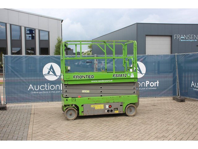Schaarhoogwerker fronteq fs0812e elektrisch 460kg 9.9m 2020 - afbeelding 1 van  1