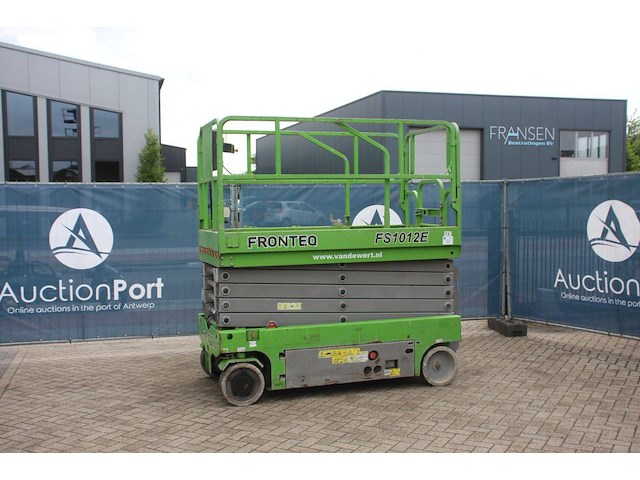Schaarhoogwerker fronteq fs1012e elektrisch 320kg 11.8m 2020 - afbeelding 1 van  1