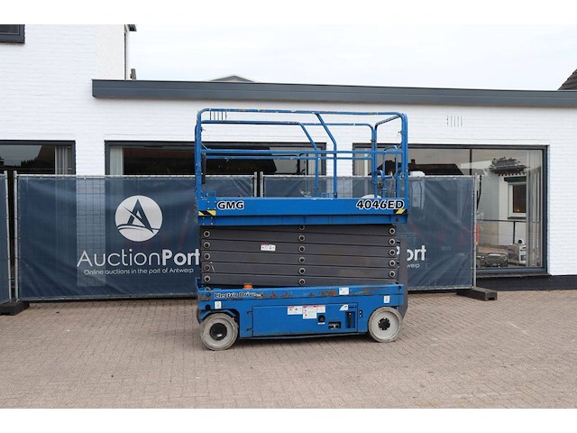 Schaarhoogwerker gmg 4046ed elektrisch 13.9m 350kg 2018 - afbeelding 1 van  1