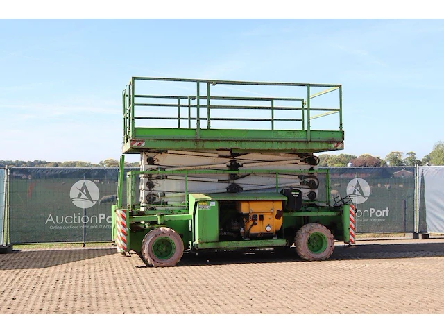 Schaarhoogwerker holland lift combistar b-195dl diesel 21.5m 2006 - afbeelding 1 van  1