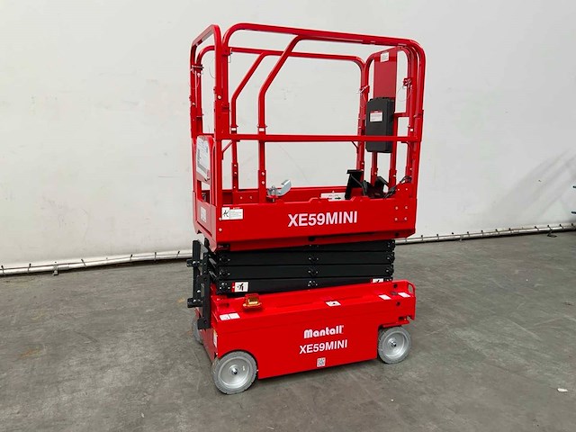Schaarhoogwerker mantall xe59mini elektrisch 5.9m 2026 nieuw - afbeelding 1 van  1