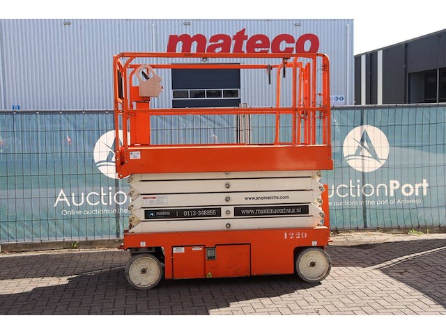 Schaarhoogwerker snorkel s4732e elektrisch 349kg 11.8m 2016 - afbeelding 1 van  1