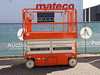Schaarhoogwerker snorkel s4732e elektrisch 349kg 11.8m 2016 - afbeelding 1 van  1
