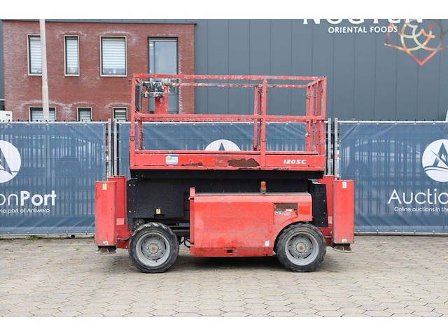Schaarkift manitou 120sc diesel 11.96m 2011 - afbeelding 1 van  1