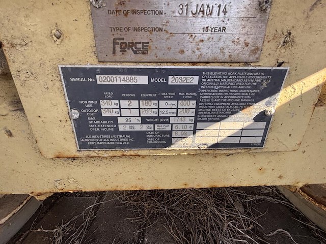 Schaarlift force, - afbeelding 2 van  6