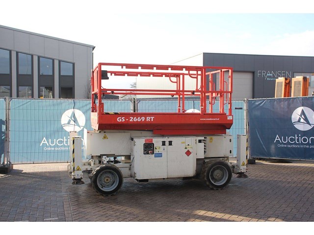 Schaarlift genie gs2669 rt diesel 9.9m 2016 - afbeelding 1 van  1