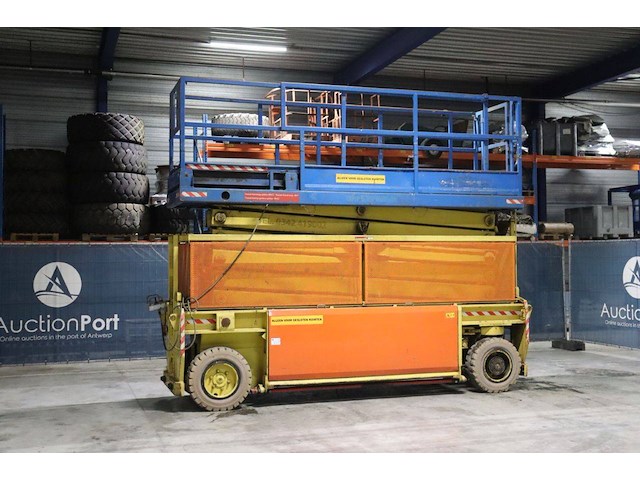 Schaarlift german s205 e12 elektrisch 22.5m - afbeelding 1 van  1