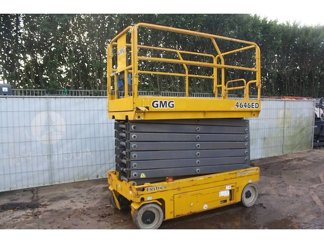Schaarlift gmg 4646ed elektrisch 16.0m 2019 - afbeelding 1 van  1
