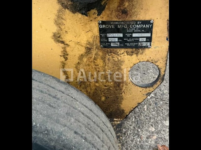 Schaarlift grove mfg sm2633be - afbeelding 2 van  5